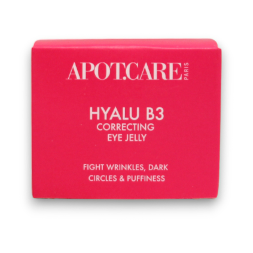 Apotcare, Hyalu B3 Jelly, Hyaluronic Acid, Anti-Wrinkle, Paakių kremas, 15 ml