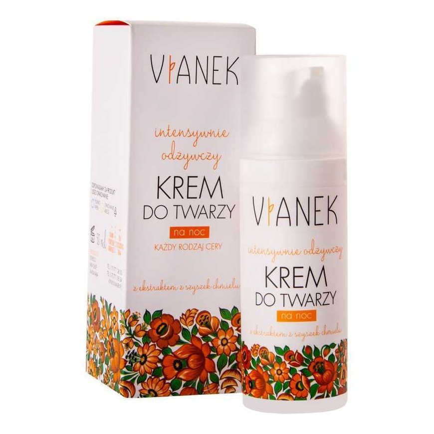 Vianek Intensively nourishing night face cream
