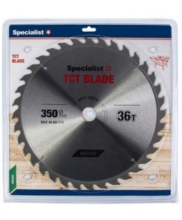 Cutting disc for wood Specialist Wood 350x2.2x32 mm Z36