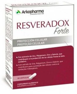 Arkopharma Arkoadvance Resveradox Forte 50mg food supplement RESVERATROLIS 30 capsules