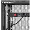 Qoltec Listwa zasilająca pdu do rack 19" | 1u | 16a | 6xfrench | 1.8m Qoltec Listwa zasilająca pdu do rack 19" | 1u | 16a | 6xfrench | 1.8m