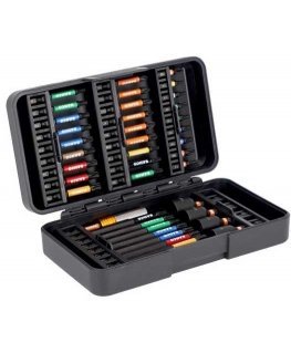 kit końcówek i nasadek udarowych 1/4", do rubu typu Phillips, Pozidriv, TORX, Imbus, 40 pcs. BAHCO [66IM/40C-1]