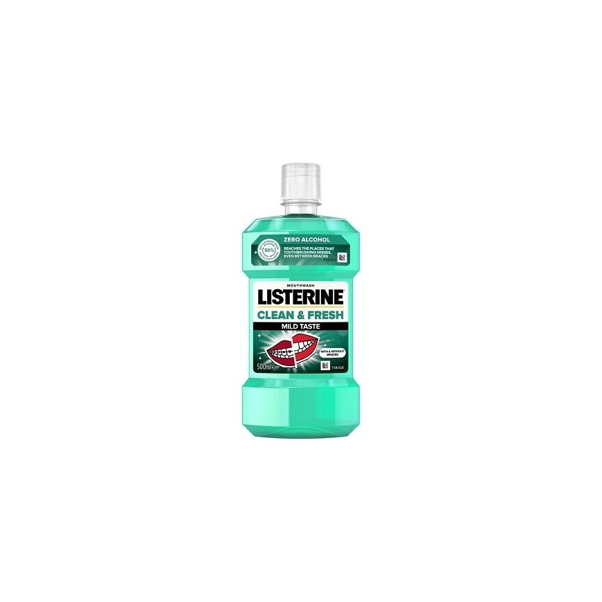 LISTERINE_Mild Taste pÅyn do pÅukania jamy ustnej Clean & Fres