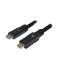 LogiLink CHA0020 HDMI kabelis 20 m HDMI Type A (Standard) Melns LogiLink CHA0020 HDMI kabelis 20 m HDMI Type A (Standard) Melns