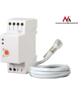 MACLEAN MCE83 Maclean MCE83 Light switch on DIN rail with external detector