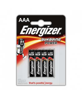 Energizer AAA/LR03, Alkaline Power, 4