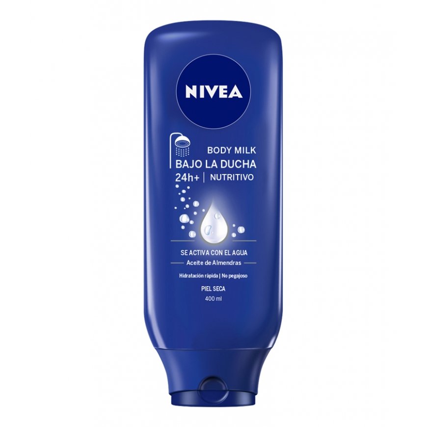 NIVEA Bajo La Ducha 400 ml Maito Naisten