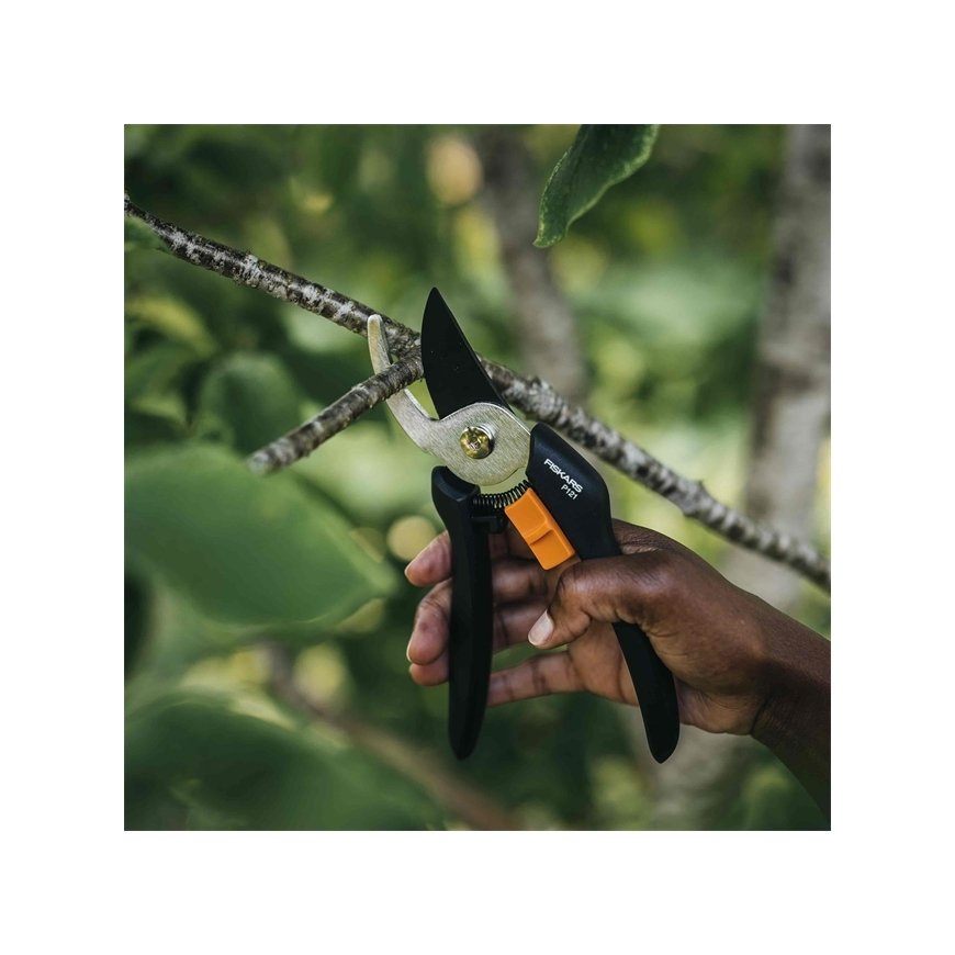 Fiskars Solid P121 dzīvžogu šķēres Apeja Melns – 2