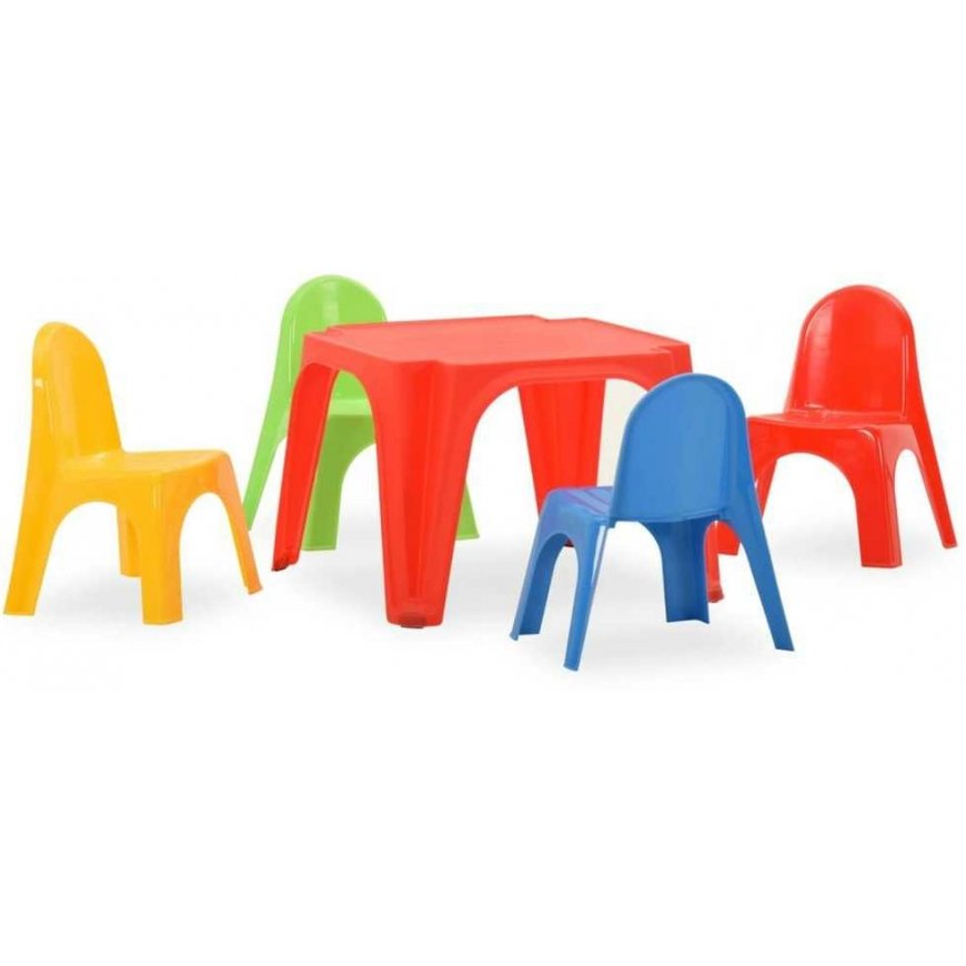 Children's table and chair set, pp