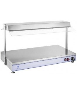 Royal Catering Elektrinės kaitlentės šildymo padėklas kompaktiškas 4 halogeninės lempos 2000W 230V