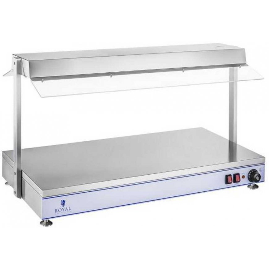 Royal Catering Electric hob heating pad compact 4 halogen lamps 2000W 230V