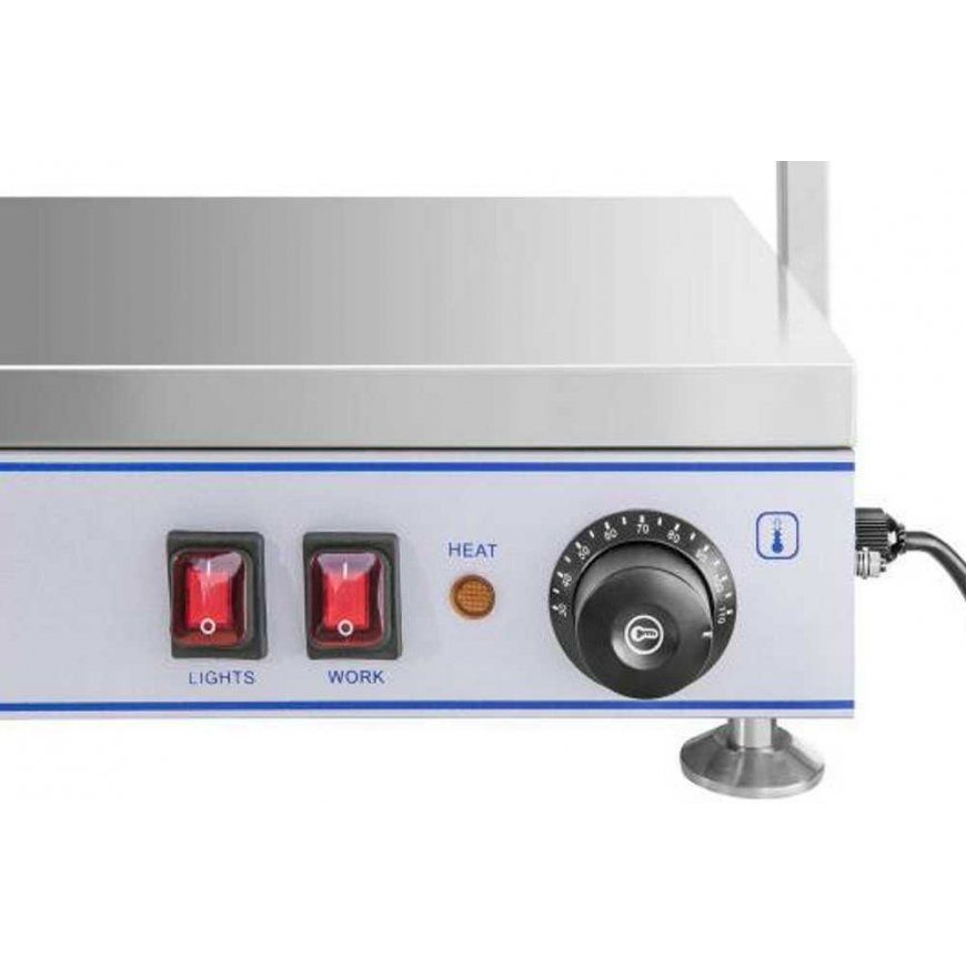 Royal Catering Electric hob heating pad compact 4 halogen lamps 2000W 230V – 3