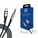 3MK AUX Cable USB kabelis 3MK AUX Cable USB kabelis