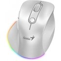 Wireless mouse, Genius Ergo 9000S Pro, white, optical, 2400DPI Wireless mouse, Genius Ergo 9000S Pro, white, optical, 2400DPI