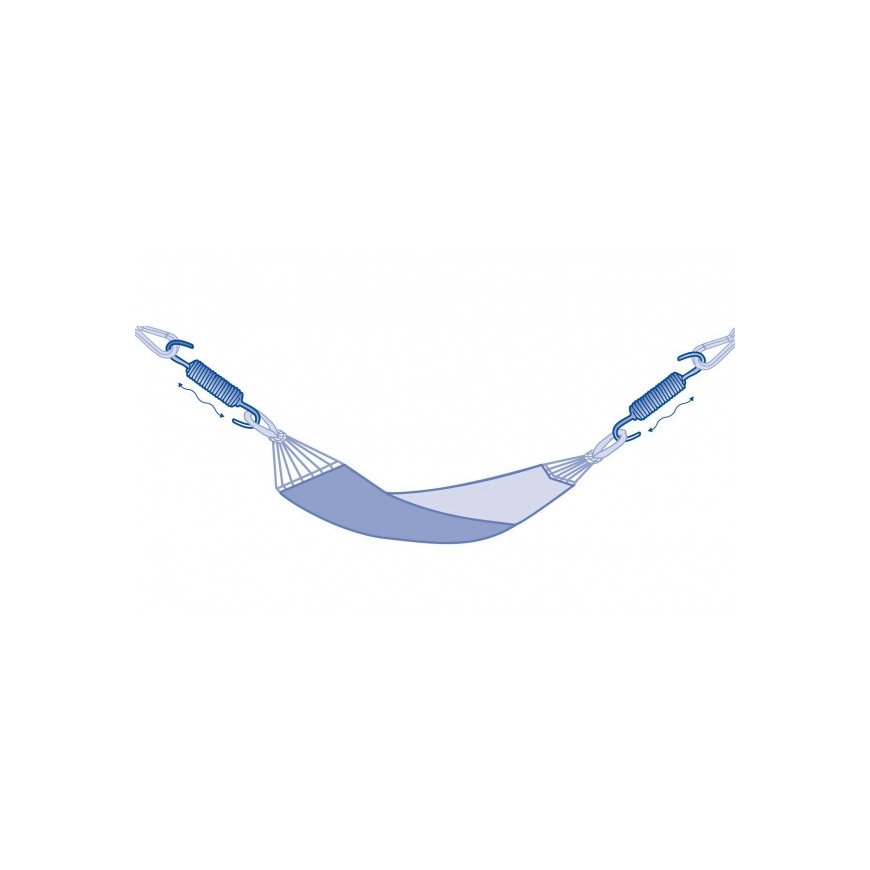 AMAZONAS AZ-3050000 hammock accessory Hanging kit Silver Galvanized steel 120 kg – 2