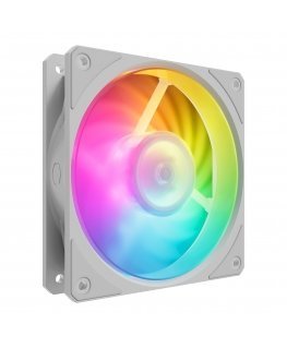 Cooler Master Mobius 120P ARGB White Edition Datora korpusam Ventilators 12 cm Balts