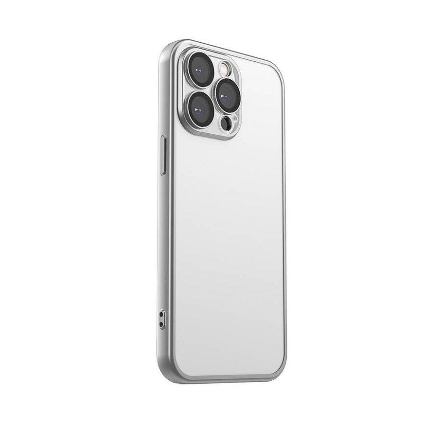 Protective phone case Joyroom JR-15Q2 for iPhone 15 Pro (matte gray)