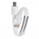 Akyga AK-AD-34 USB cable 0.23 m USB 2.0 USB A Micro-USB B White Akyga AK-AD-34 USB cable 0.23 m USB 2.0 USB A Micro-USB B White