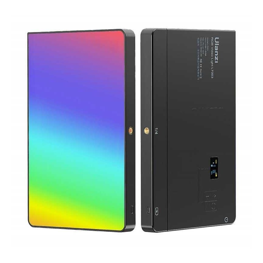 LED Šviestuvas Ulanzi LT003 RGB, WB (2500 K - 9000 K) – 4