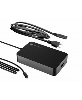 NATEC Grayling power adapter/inverter Indoor 90 W Black
