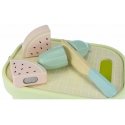 Tooky Toys TOOKY Žaislas Medinis rinkinys Maistas Daržovės Vaisiai