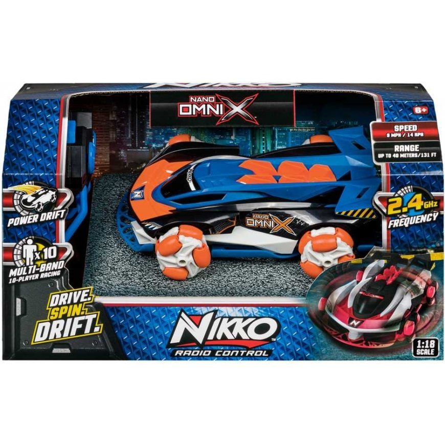 NIKKO 1:18 RC automobilis NANO OMNI X