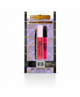 "Nyx Vegan Sweet Glam" riboto leidimo 3 dalių rinkinys