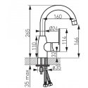 Washbasin faucet FERRO CORDOBA BCD2A, chrome Washbasin faucet FERRO CORDOBA BCD2A, chrome