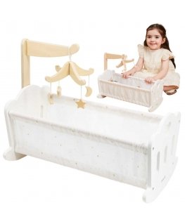 Viga Toys "Viga Polarb" wooden cradle for dolls