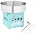 Royal Catering Cotton candy machine, turquoise, diameter. 520 mm bowls + sugar measuring cup
