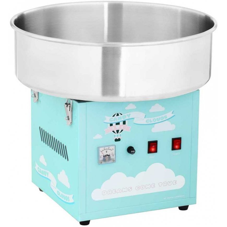 Royal Catering Cotton candy machine, turquoise, diameter. 520 mm bowls + sugar measuring cup – 2