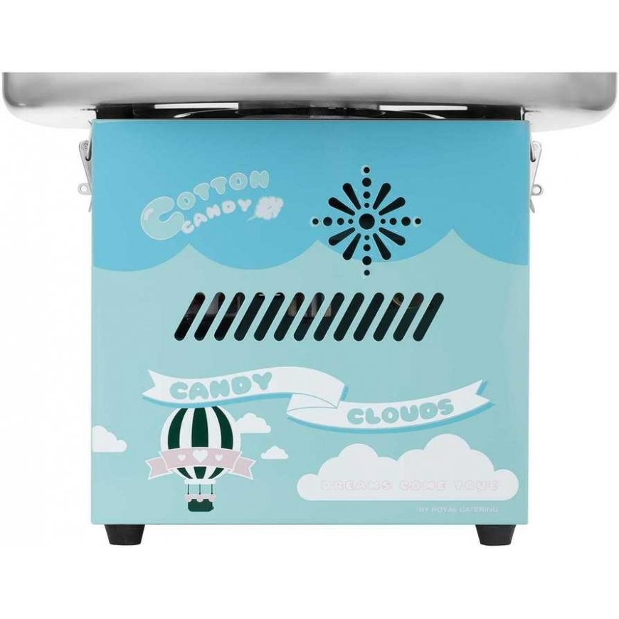 Royal Catering Cotton candy machine, turquoise, diameter. 520 mm bowls + sugar measuring cup – 3