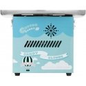 Royal Catering Cotton candy machine, turquoise, diameter. 520 mm bowls + sugar measuring cup