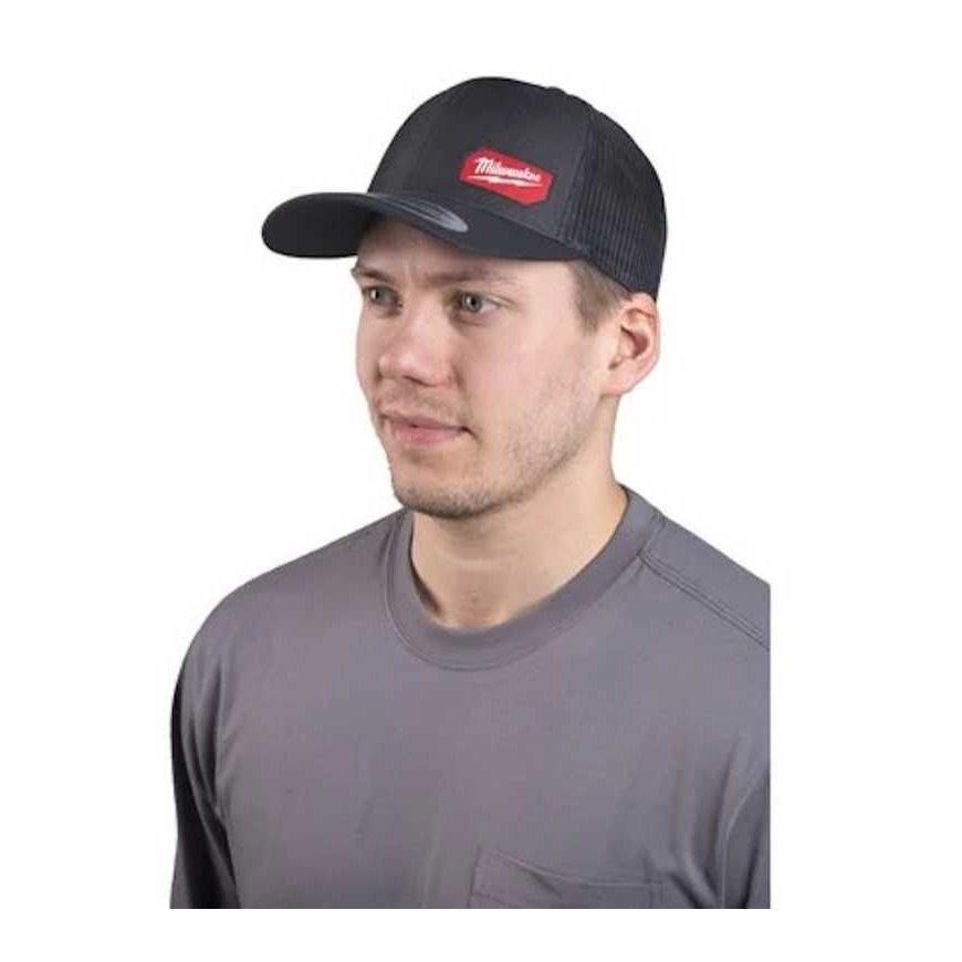 Milwaukee Accessories Cap with a beak MILWAUKEE Snapback, black – 2