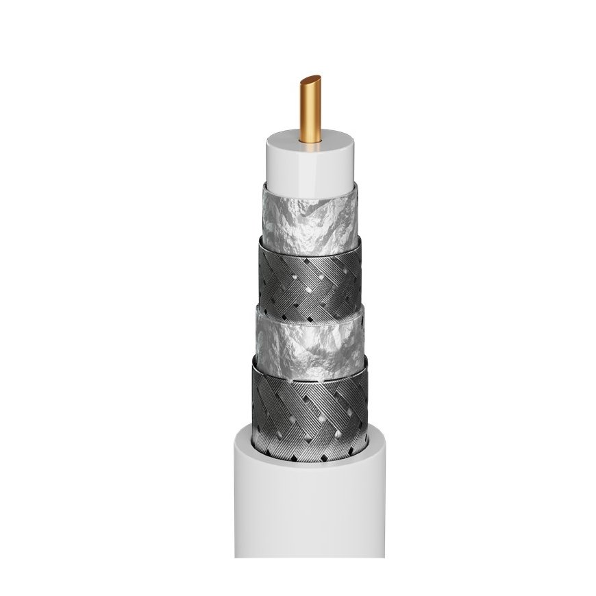 Goobay 70464 koaksiaalkaabel 3 m Must – 5