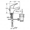 Washbasin faucet Jika Talas H3111N10041111 Washbasin faucet Jika Talas H3111N10041111