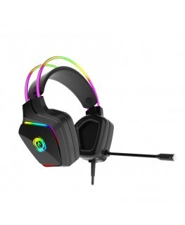Canyon Darkless GH-9A, RGB aidimams ausin?s with Mikrofonas, Mikrofonas frequency response: 20HZ~20KHZ, ABS+ PU leather,...