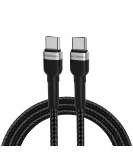 Wozinsky WNBCC1 USB-C | USB-C PD 65W cable 1 m - black