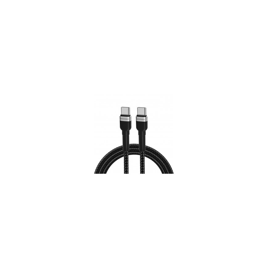 Wozinsky WNBCC1 USB-C | USB-C PD 65W cable 1 m - black