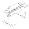 Elektrinė Spacetronik SPE-223G stalo rėmas Elektrinė Spacetronik SPE-223G stalo rėmas