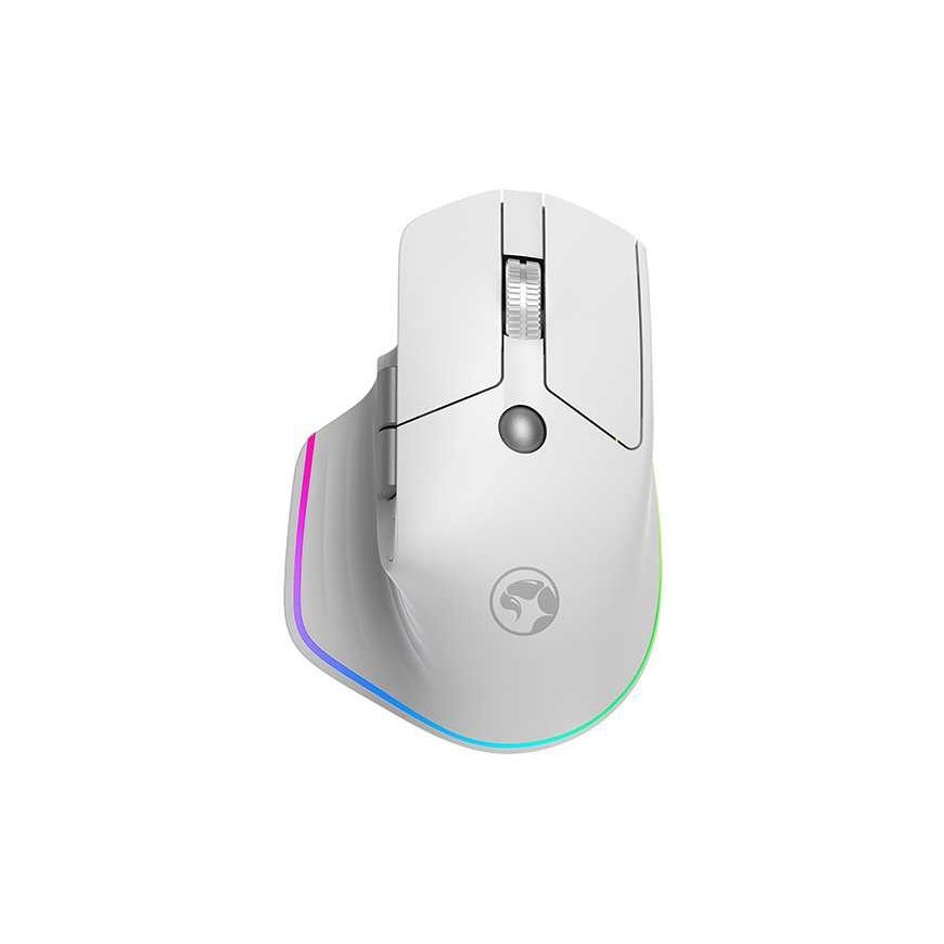 Wireless mouse, Marvo G803, white, optical, 4000DPI