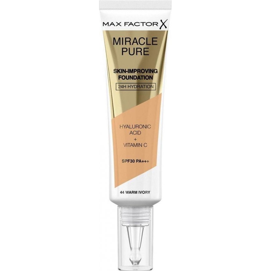 Max Factor Miracle Pure Skin-Improving Foundation Makeup for women, 30 ml – 2