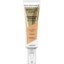 Max Factor Miracle Pure Skin-Improving Foundation Makeup for women, 30 ml