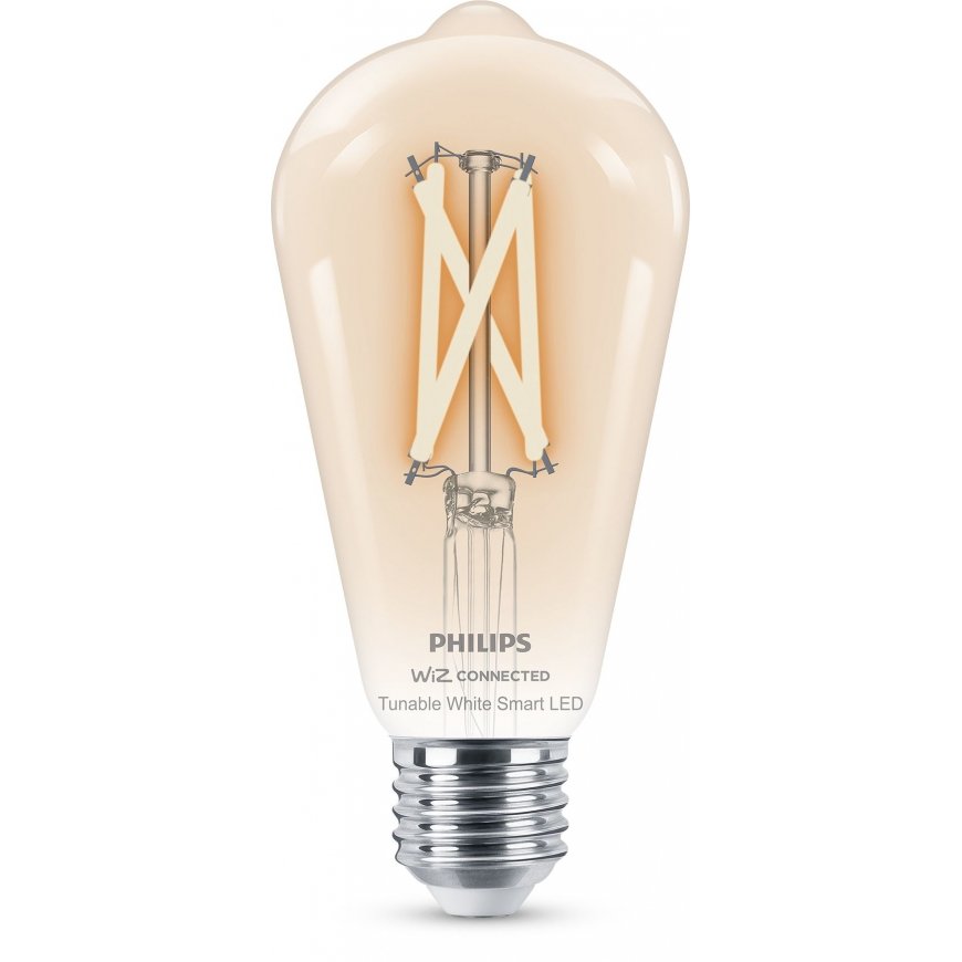 Philips Filament Bulb clear 7W (Eq.60W) ST64 E27