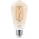 Philips 7 W (60 W ekv.) ST64 E27 bezkrāsas spuldze ar kvēldiegu