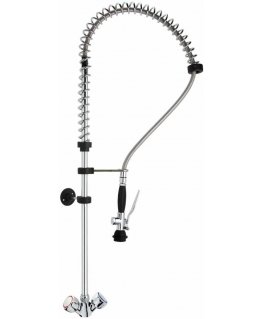Single hole shower mixer with spray, height 103 cm - Hendi 810262