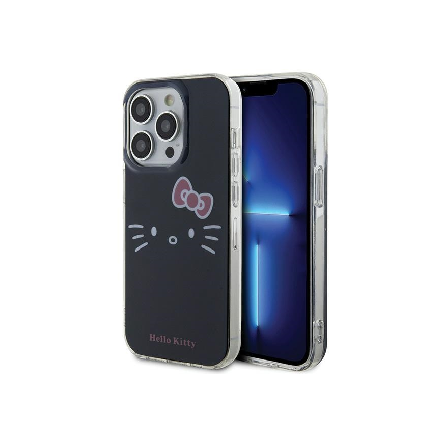 Hello Kitty IML Kitty Face case for iPhone 14 Pro - black
