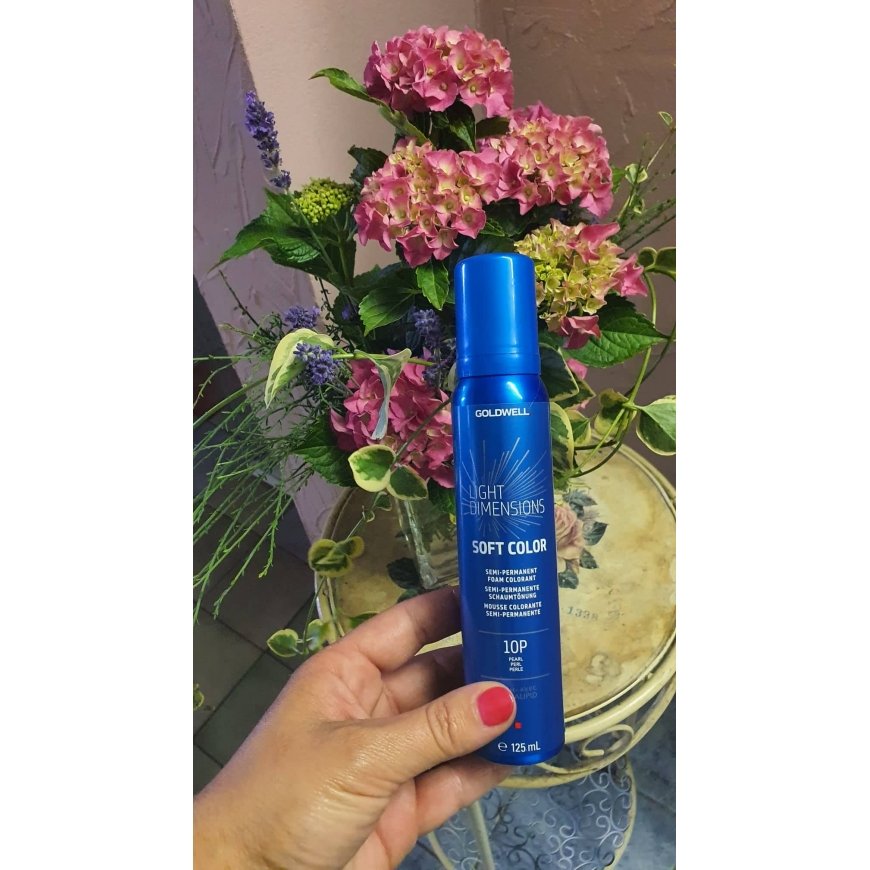 Goldwell Light Dimensions Soft Color Semi-permanent Foam Colorant - Foam topping for hair 125 ml