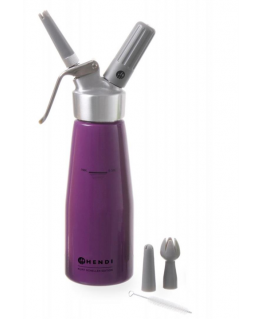 Kurt Scheller Violet 0.5 l whipped cream siphon - Hendi 975886 Kurt Scheller Violet 0.5 l whipped cream siphon - Hendi 975886