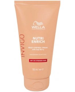 Smoothing hair cream Wella Invigo Nutri-Enrich Frizz Control Creamy 150ml